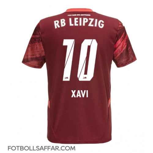 RB Leipzig Xavi Simons #10 Bortatröja 2024-25 Kortärmad